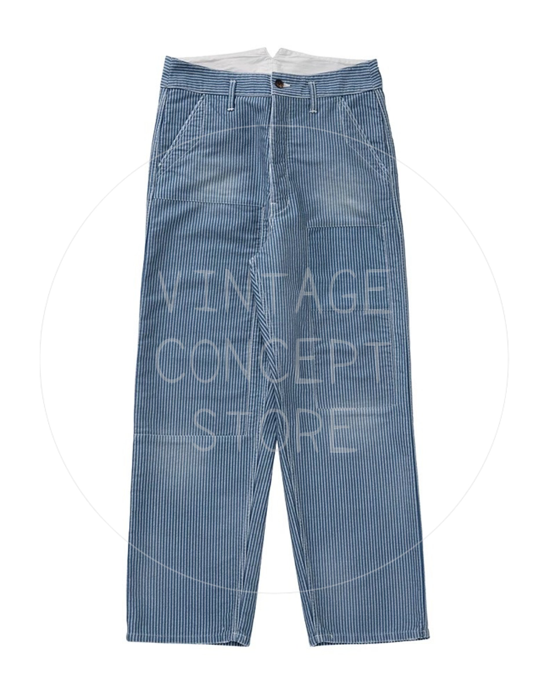 visvim 25AW PASTORAL PANTS STRIPES MOLESKIN DMGD